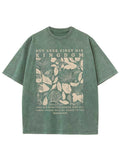 “But Seek First His Kingdom” Green T-Shirt