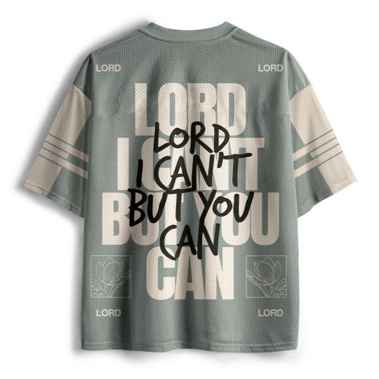 Trust God’s Plan Christian Oversized T Shirt | Faith Quote Graphic Tee | Inspirational Bible Verse Apparel